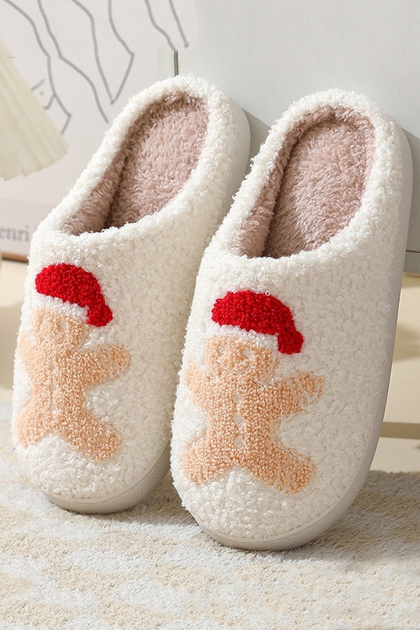 Luz de Nieve™ | Pantuflas navideñas afelpadas